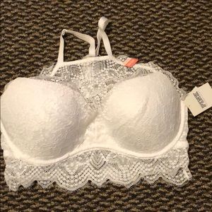 BN Victoria’s Secret Pink Bralette M(D-DD) white
